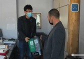 南長山街道發放分類垃圾桶，引領垃圾分類新風尚
