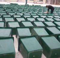 玻璃鋼小區(qū)垃圾桶