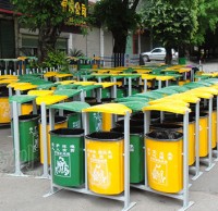 玻璃鋼社區垃圾桶