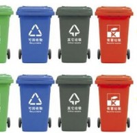 分類垃圾桶的顏色、標示分別代表什么？