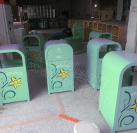 湛江分類鋼制垃圾桶更節(jié)省廣告費