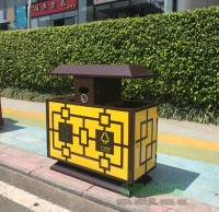 景區(qū)垃圾難分類該如何解決-高顏值垃圾桶指引游客