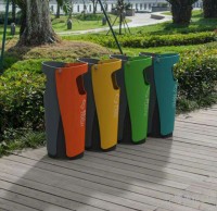 哈爾濱設置有毒有害分類垃圾箱