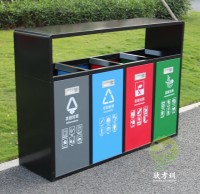 汕尾新增四色分類垃圾桶為創(chuàng)衛(wèi)工作增光添彩