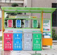 垃圾分類哈爾濱四類垃圾桶啥顏色？