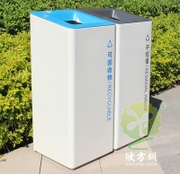 上海商場(chǎng)不銹鋼分類(lèi)垃圾桶
