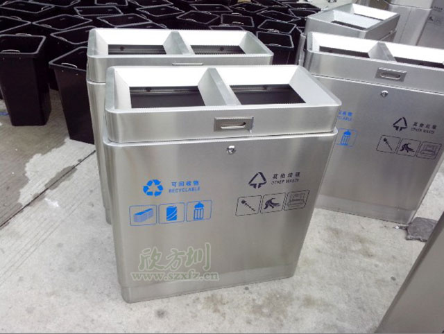 高檔不銹鋼垃圾桶 高檔不銹鋼垃圾桶