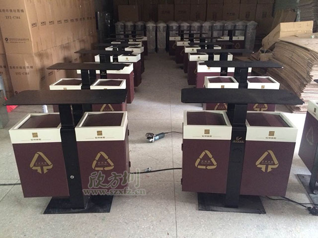 房地產鋼制垃圾桶 房地產鋼制垃圾桶