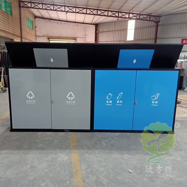 大型戶外垃圾桶生產廠家制作基地